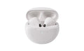 Casti wirelesss PRO6, Bluetooth, Fara fir, Compatibilitate universala, 5.0, 2.4Ghz, 15m, Alb