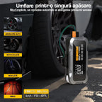 Jump Starter GLIMATECH cu compresor aer integrat, umflare anvelope auto, motocicletă, bicicletă și mingi, 150 PSI, 30L/min, oprire automată