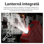 Multimetru digital smart GLIMATECH 683 cu lanternă LED integrată pentru lucru în spații întunecate și tablouri electrice, incarcare USB