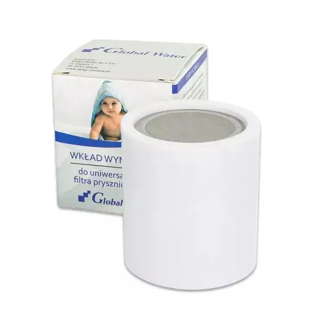Rezerva filtru de dus 20 stagii filtrare Global Water, cartus de schimb universal pentru filtru de dus