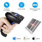 
Cititor coduri bare și QR portabil GLIMATECH, Bluetooth, wireless
